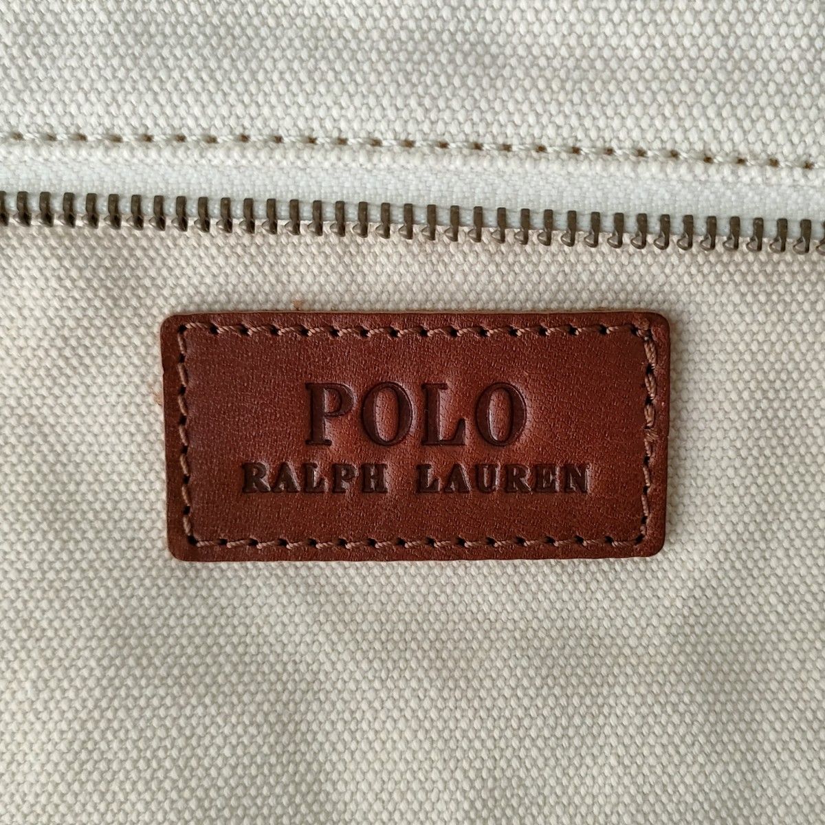 【新品未使用】POLO RALPH LAURENキャンバス Polo ベア ミディアム トート26,400円（税込）A4 肩掛け可