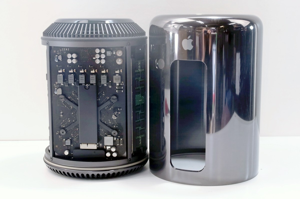 起動確認済 データ消去済 Apple Mac Pro 2013 (A1481)★Xeon E5-1620 v2@3.70GHz/64GB《16GBx4》 SSD 256GB 現状品 12433_画像5