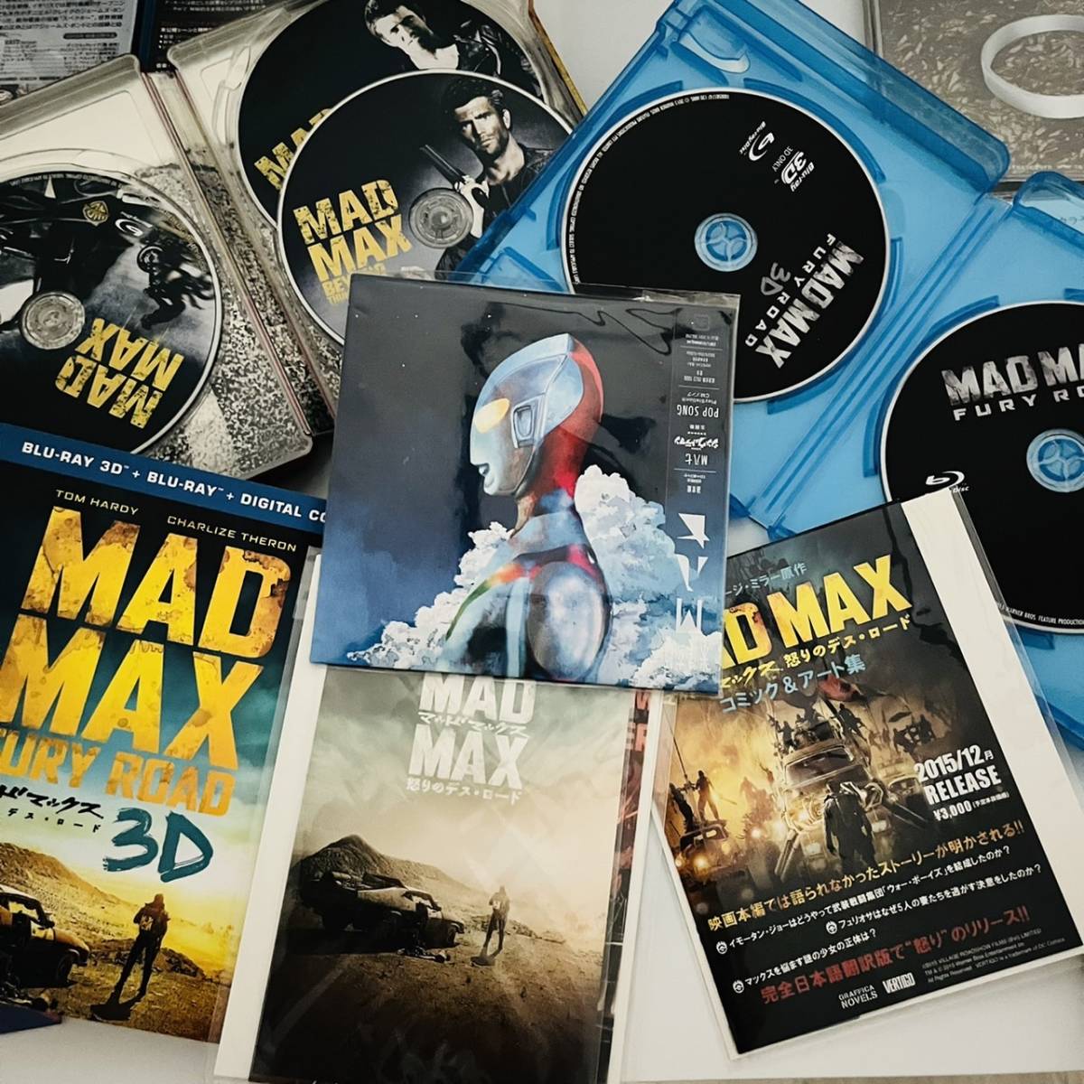 米須玄師ーM八七 ／ MAD MAXブルーレイ ／００７ジェームズボンド・マドンナＤＶＤビデオ 他色々１３枚セットの画像6