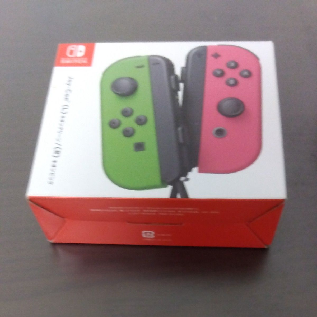 ネオンピンク×ネオングリーン    ネオンイエロー×ブルー空き箱のみ 開封済み ジョイコン 任天堂 Nintendo Switch