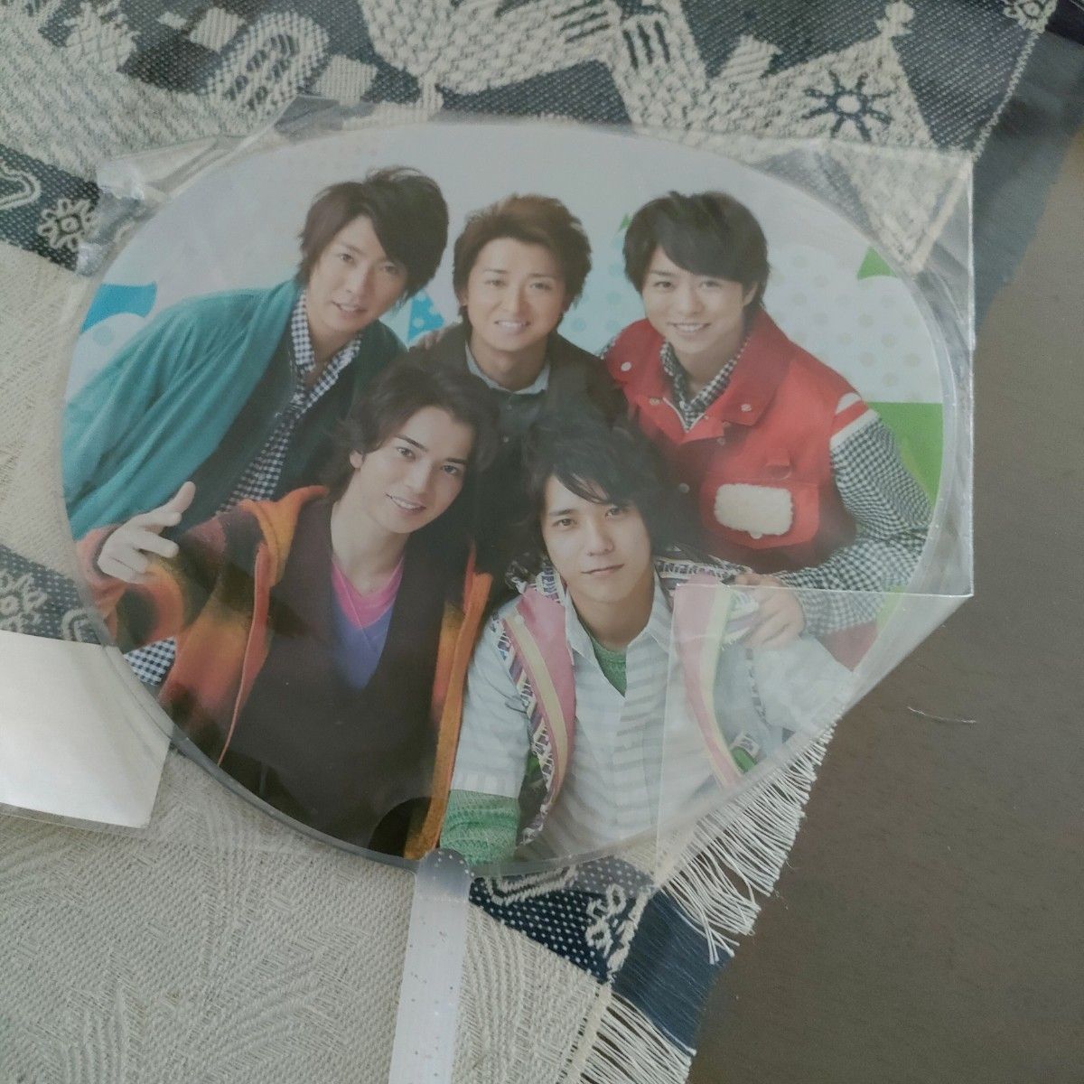 嵐 ペンライト　ミニうちわ　全員　Scene 君と僕の見ている風景　コンサートグッズ