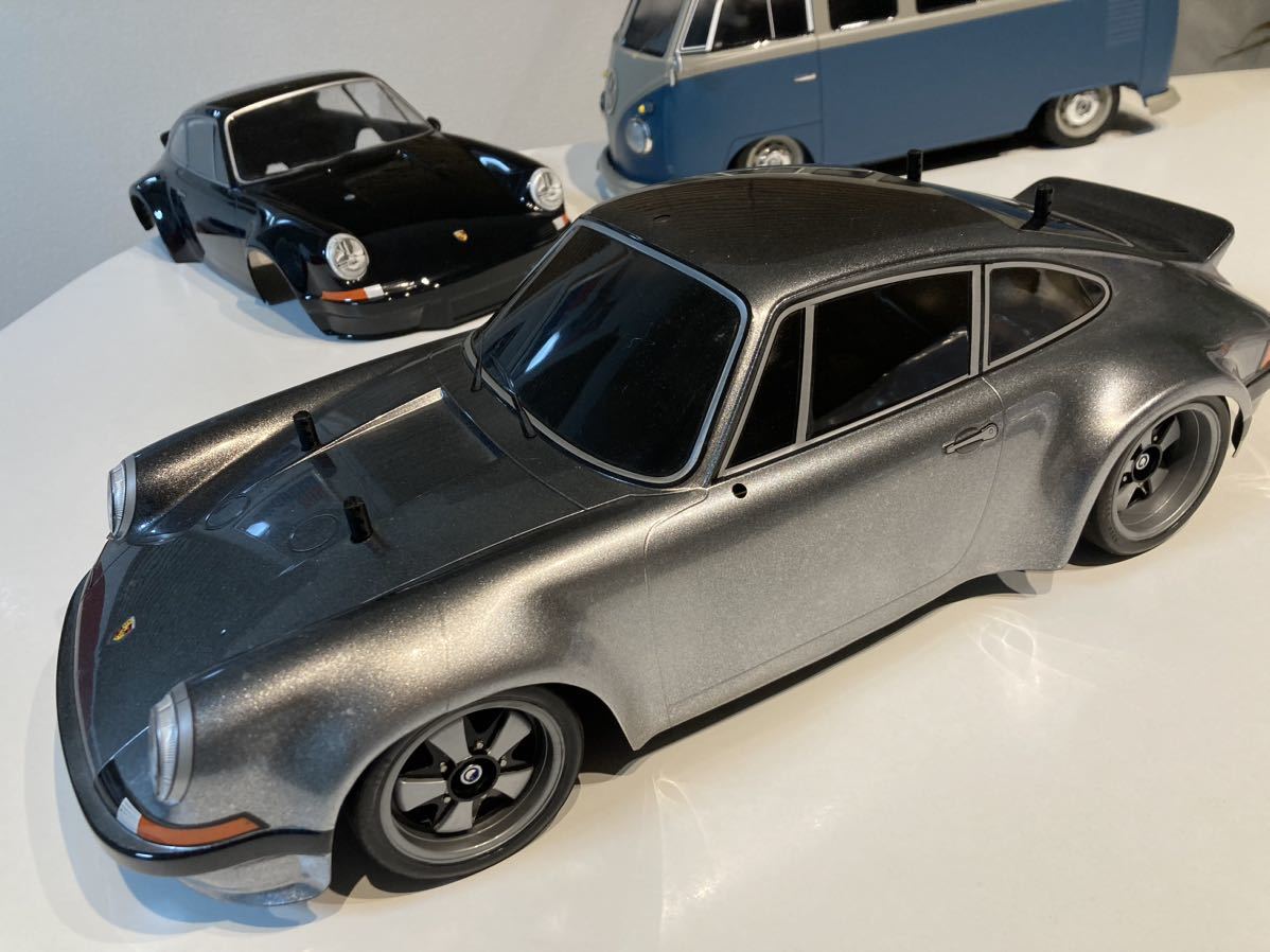 ○銀タミヤ1/10ラジコンポルシェ911 930 ナロー ボディ TT-02 ○銀タミヤ1/10ラジコンポルシェ911 930 ナロー ボディ TT-02