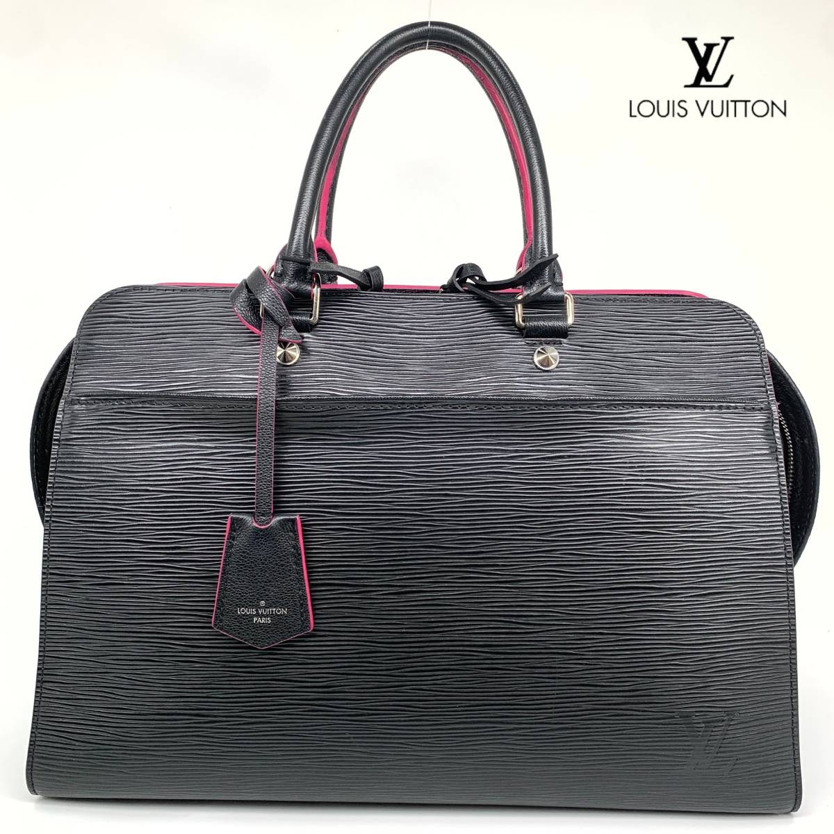 【極美品】LOUIS VUITTON/ルイヴィトン エピ ヴァノーGM 2wayハンドバッグ M54150 レザー ショルダー メンズ レディース 大人気_画像1