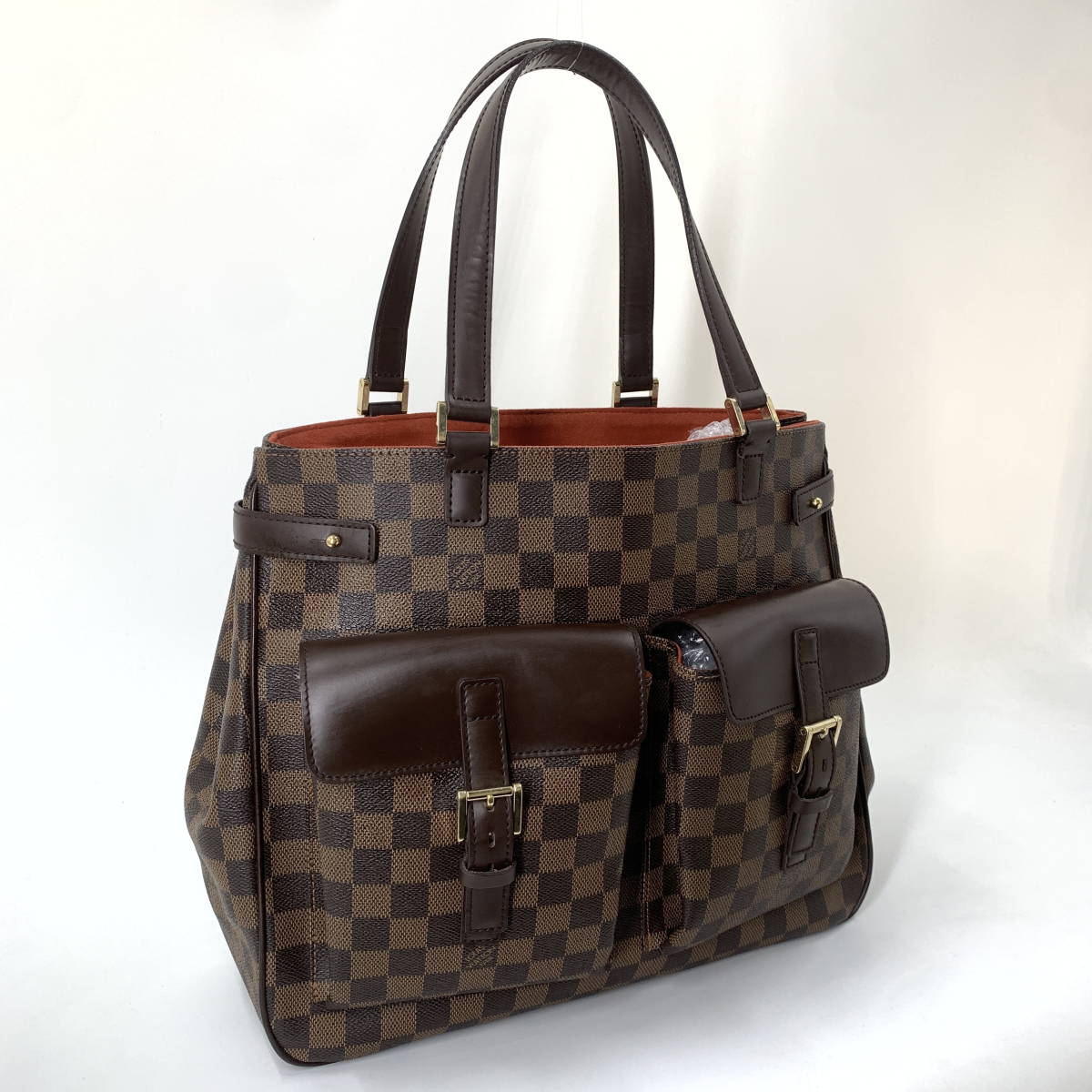 1円【新品同様】ルイヴィトン LOUIS VUITTON トートバッグ N51128 ユゼス ダミエキャンバス エベヌ バッグ ダミエ_画像3