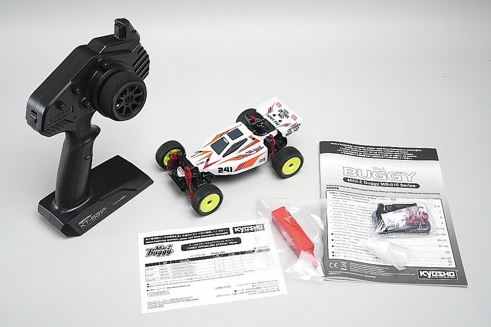 KYOSHO 京商 MINI-Z ミニッツバギー MB-010 ターボ オプティマ ミッドスペシャル ホワイト レディセット_画像1