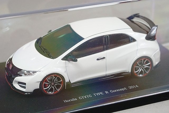 EBBRO エブロ 1/43 HONDA ホンダ CIVIC シビック タイプR コンセプト 2014 チャンピオンシップホワイト 45245_画像1