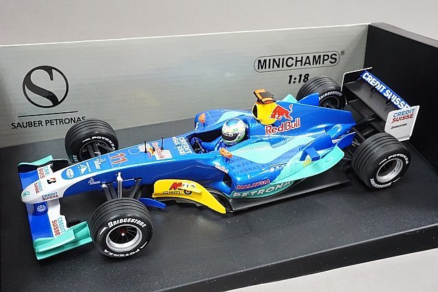 ミニチャンプス PMA 1/18 Sauber Petronas ザウバー ペトロナス C23 G.フィジケラ 2004 #11 100040011_画像1