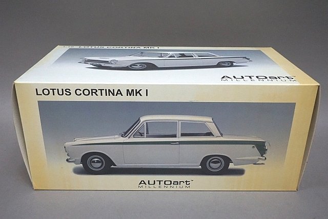 AUTOart オートアート ミレニアム 1/18 LOTUS ロータス コルチナ MKⅠ ホワイト 75331_画像7