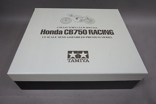 TAMIYA タミヤ 1/6 HONDA ホンダ CB750 レーシング (セミアッセンブルモデル) #2 コレクターズクラブスペシャル 23210_画像8
