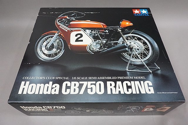 TAMIYA タミヤ 1/6 HONDA ホンダ CB750 レーシング (セミアッセンブルモデル) #2 コレクターズクラブスペシャル 23210_画像2