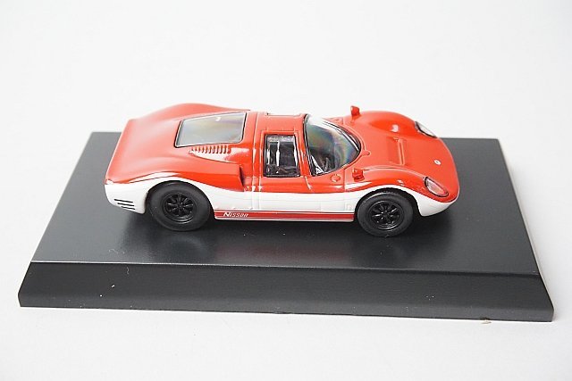 京商 1/64 日産 レーシングカーコレクション NISSAN R380-II ときめきバージョン / R380-II 速度記録挑戦車 サークルKサンクス限定_画像2