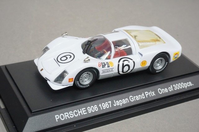 ▽ EBBRO エブロ 1/43 PORSCHE ポルシェ 906 1967 Japan Grand Prix
