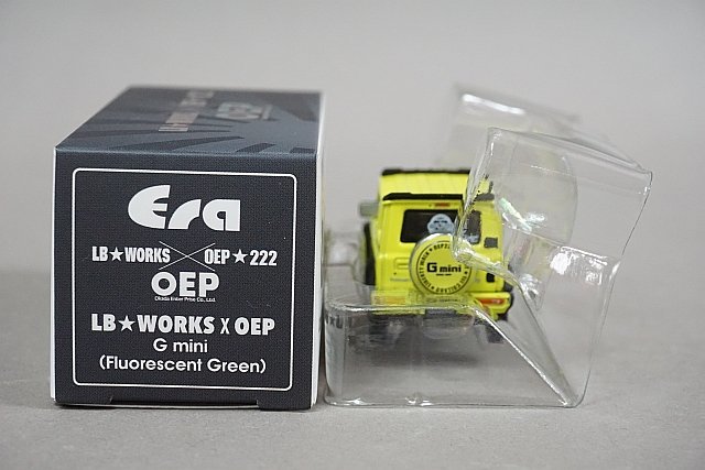 ERA CAR エラカー 1/64 Suzuki スズキ G mini LB-WORKS × OEP フルアレセントグリーン SU19JSSP22_画像7