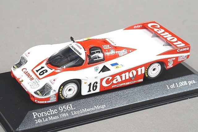 ミニチャンプス PMA 1/43 Porsche ポルシェ 956L 24h ルマン 1984 #16 430846516_画像1