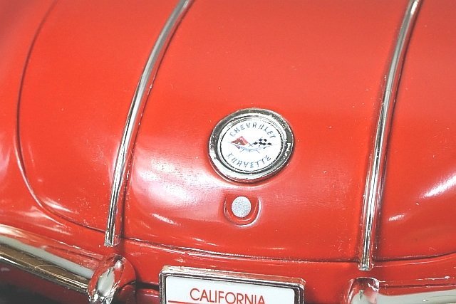 SOLIDO ソリド 1/12 Chevrolet シボレー Corvette コルベット 1958 レッド / ホワイト 1201_画像5