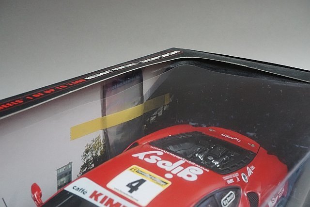 Hot Wheels ホットウィール エリート 1/18 Ferrari フェラーリ F430 チャレンジ Team MOTOR #4 イタリアンチャンピオン2006 #4 L9533_画像8