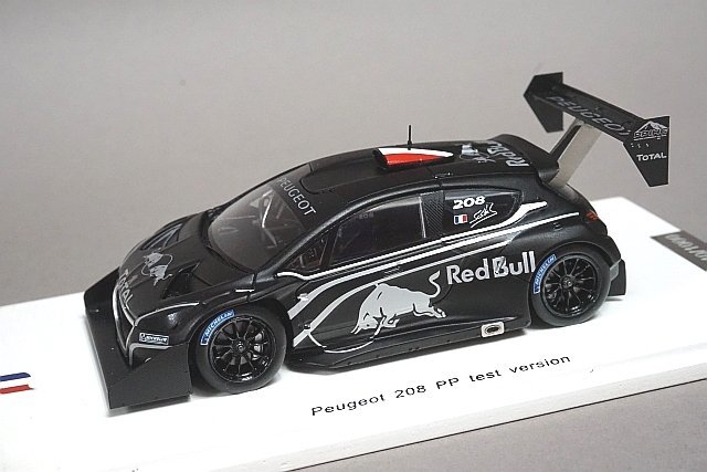 Spark スパーク 1/43 Peugeot プジョー 208 PP テストバージョン 限定750台 SF062_画像1