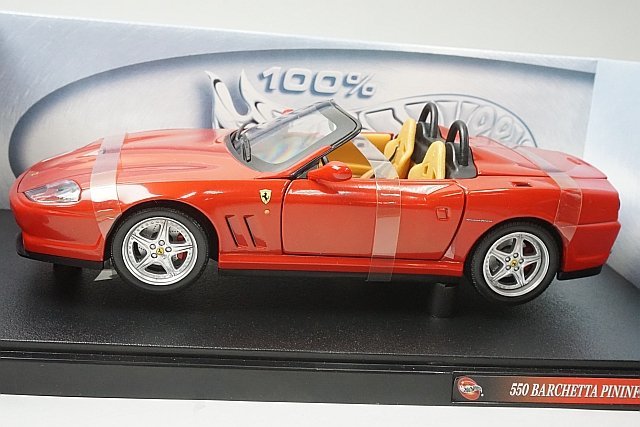 Hot Wheels ホットウィール 1/18 Ferrari フェラーリ 550 バルケッタ ピニンファリーナ レッド 29441_画像1