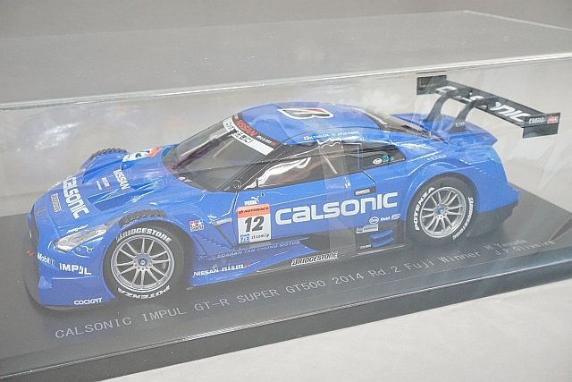 EBBRO エブロ 1/18 NISSAN 日産 カルソニック インパル GT-R スーパーGT500 2014 Rd.2 富士 #12 81017_画像1