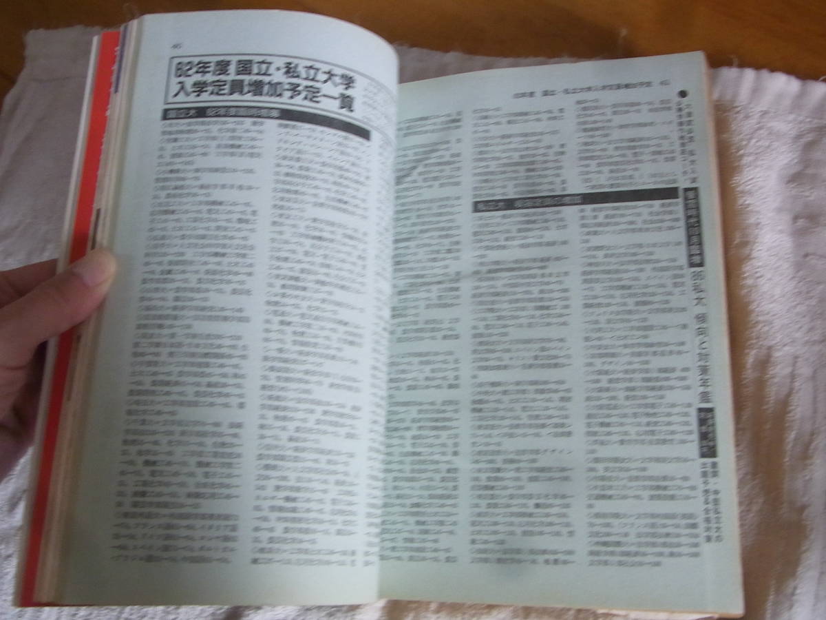 b4909　蛍雪時代　1986年12月臨時増刊 全国大学受験年鑑　　　　_画像7