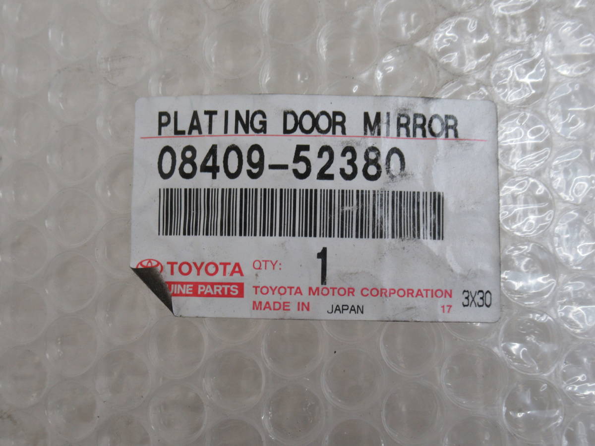  nationwide free shipping!NCP140*NSP140 Spade NSP140*NCP141*NCP145 Porte original option plating door mirror cover left right SET unused goods 08409-52380