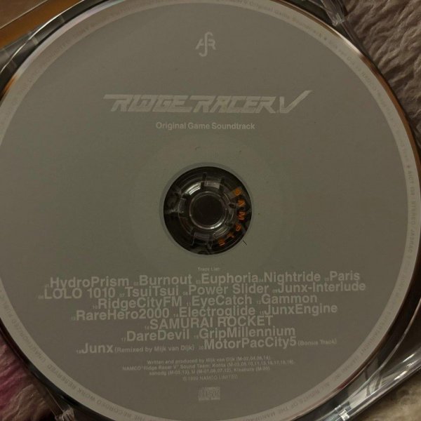 Various / リッジレーサーV・オリジナル・ゲーム・サウンドトラック = Ridge Racer V Original Game Soundtrack_画像2