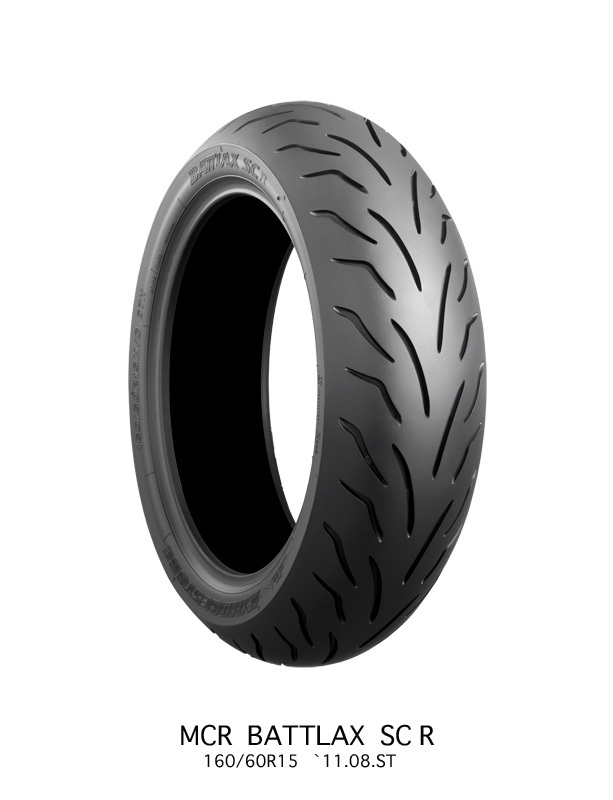 BRIDGESTONE 130/70-13 M/C 63P BATTLAX SC リア TL(チューブレスタイヤ)_画像1