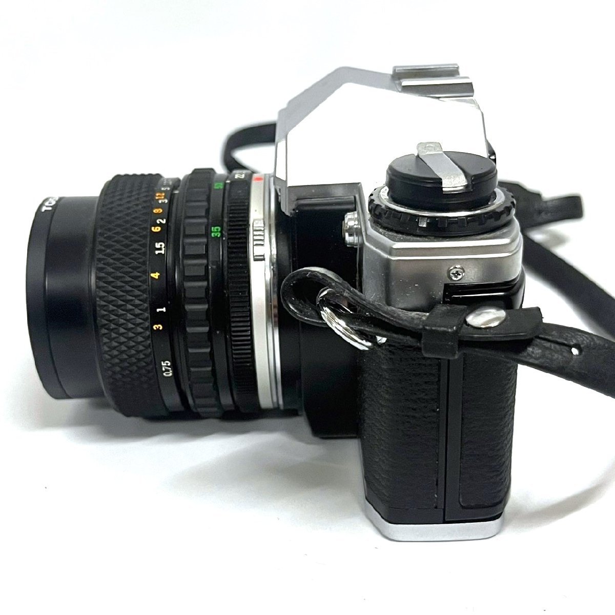 OLYMPUS オリンパス フィルムカメラ OM10 35～70mm 1:3.5～4.5 ケース付き 122312w/T19（60）の画像4