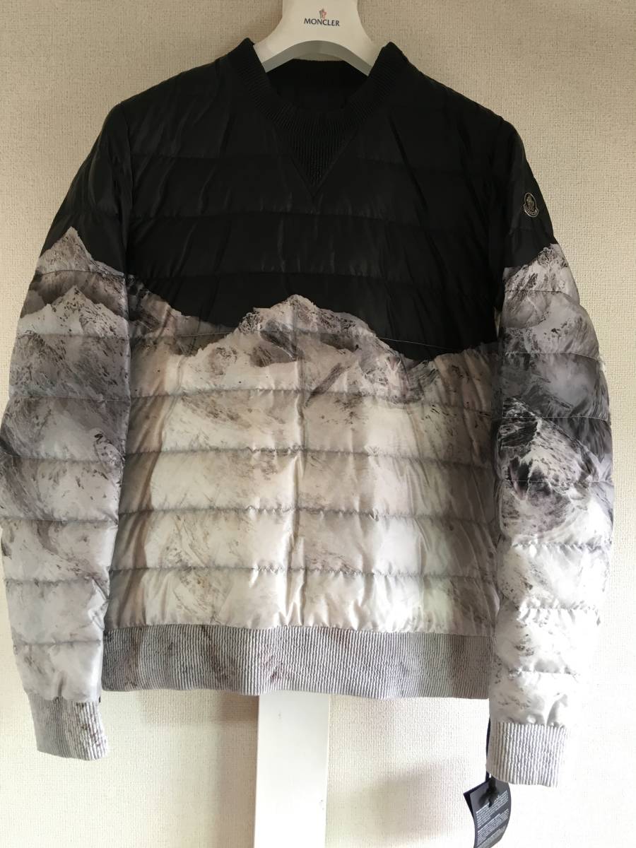 新品 本物 希少 モンクレール Blackout ダウン プルオーバー NEIGES 4 moncler 黒 ブラック Dan Holdsworth ブラックアウト ジャケット a