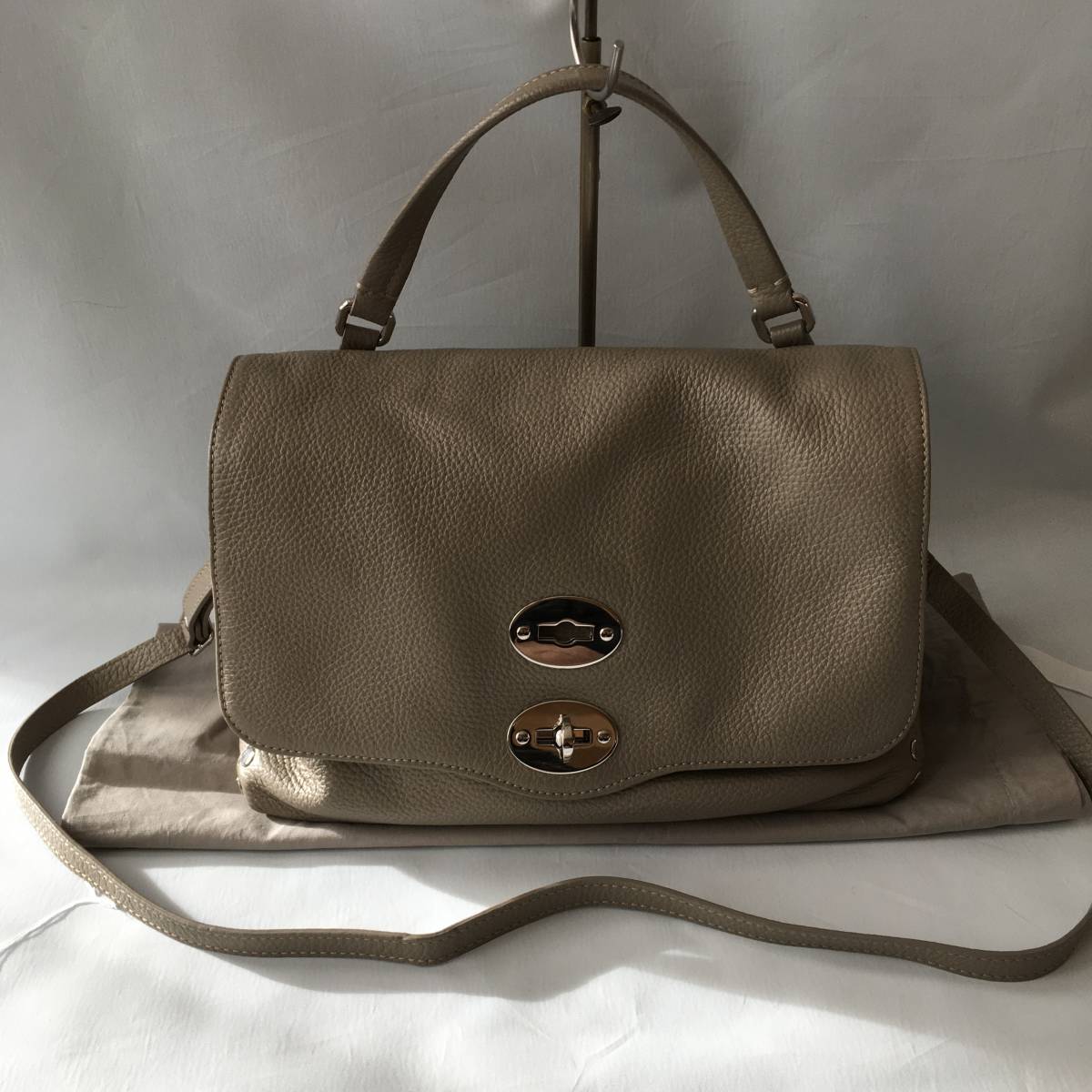  ultimate beautiful goods ZANELLATO ( The nela-to) pohs tea naPOSTINA shoulder bag 