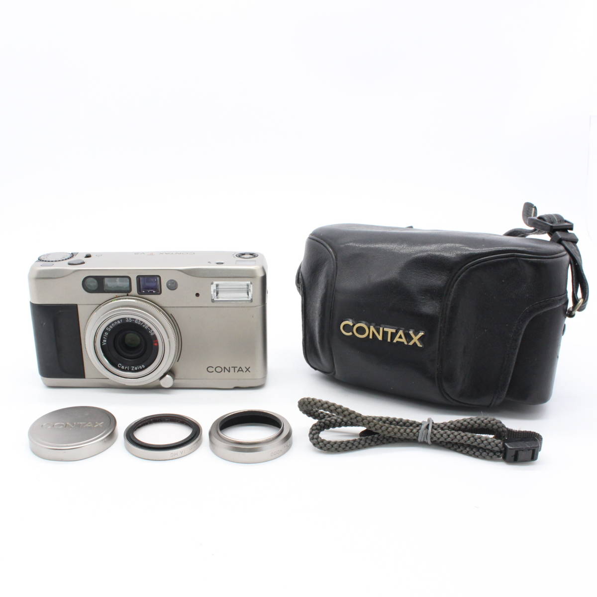 ★美品★CONTAX TVS Carl Zeiss Vario Sonnar 3.5-6.5 28-56 コンパクトフィルムカメラ★4209