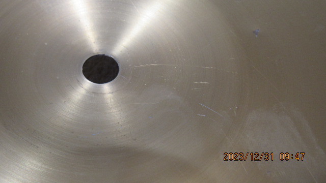 シンバル　Eaｓtar　　径は24cm　子供用　ドラムセットの　シンバル　中古美形_画像6