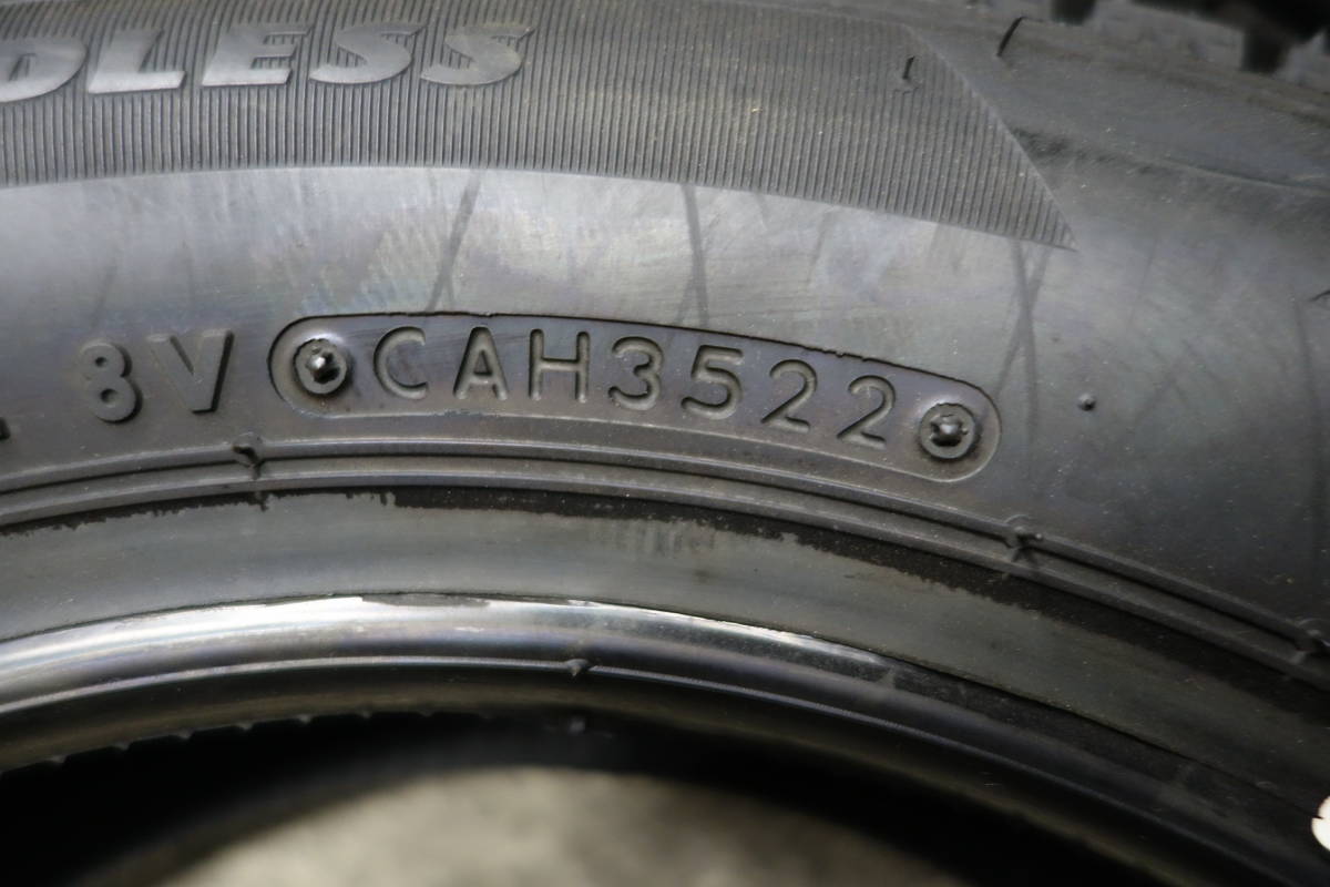 新品 2022年製 スタットレス 155/65R14 ブリジストン VRX2 ４本 B28_画像8