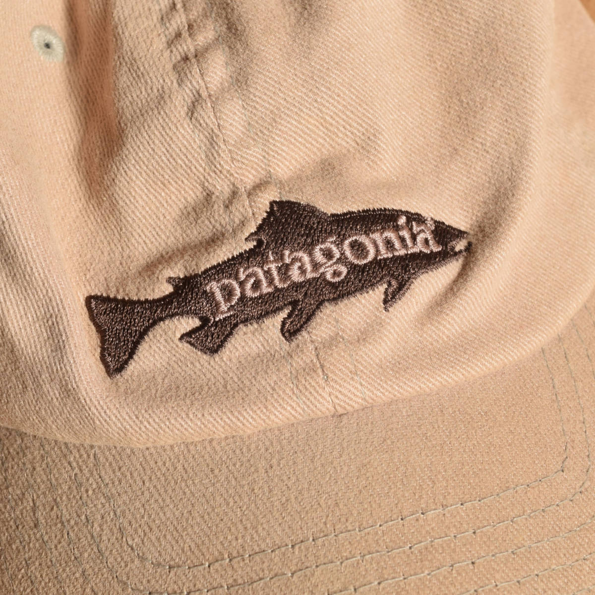 レア！Patagonia FLEXFIT パタゴニア キャップ トラウト 釣り 帽子 _画像3