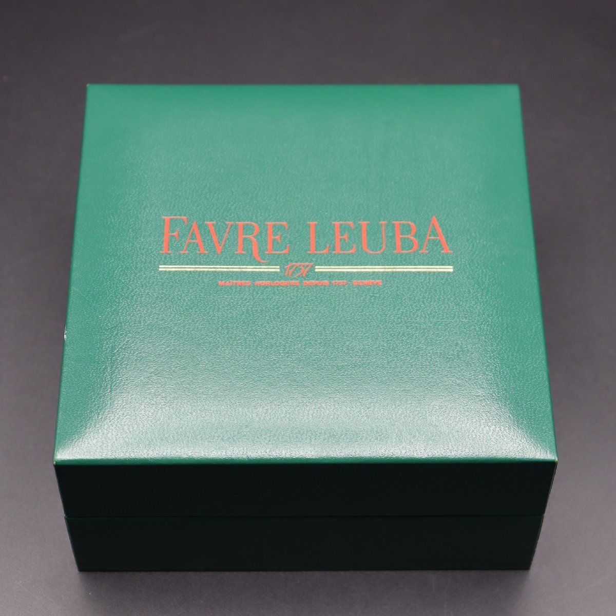 良品 FAVRE-LEUBA ファーブル ルーバ ジュネーブ F25-200 クォーツ コンビカラー デイト スイス製 純正ブレス 国際保証書/箱 メンズ腕時計_画像10