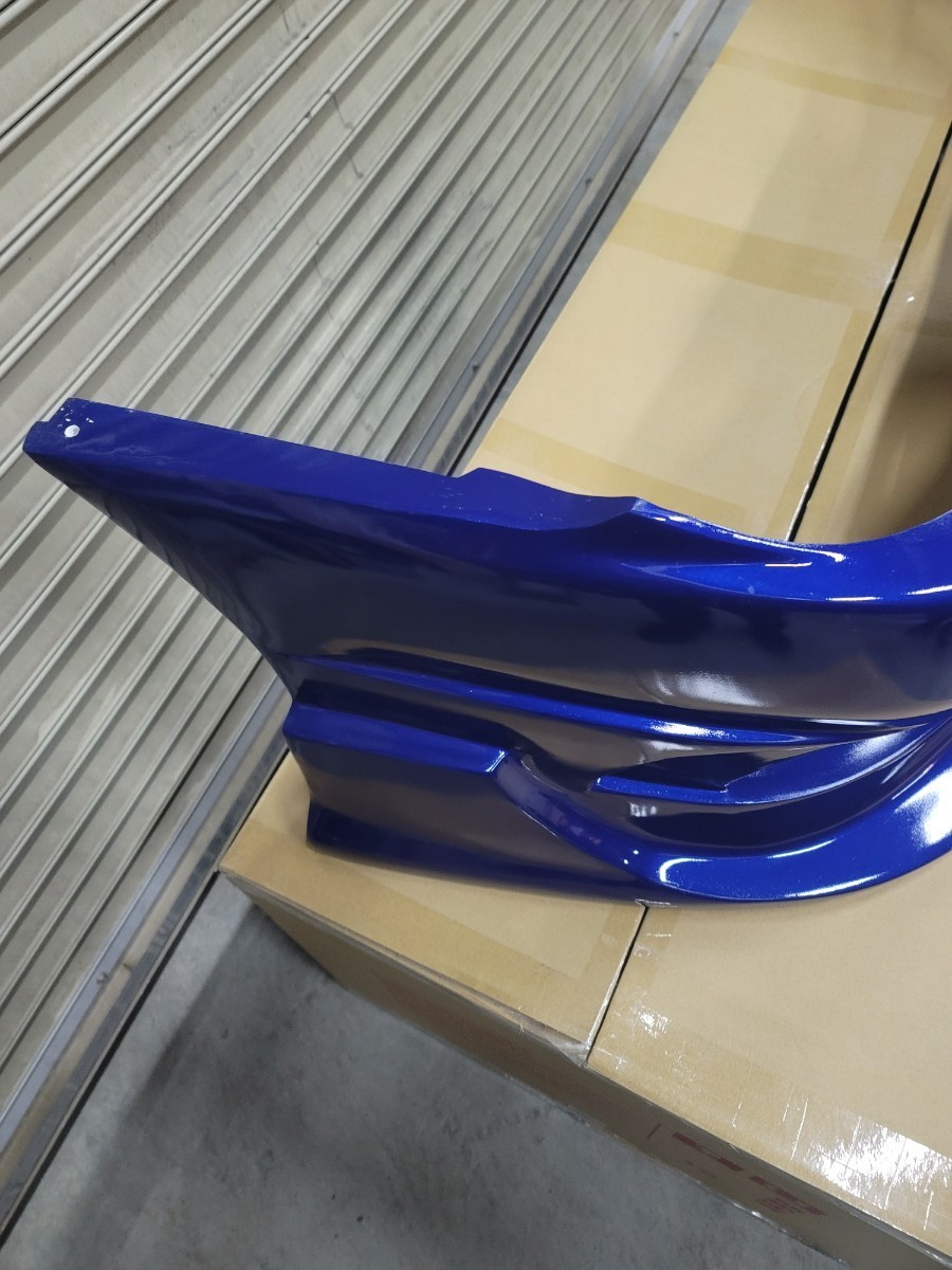 S15 シルビア origin racing line フロントバンパー　TV3 ブルー 青 塗装済み　新品　美品　オリジン　ユーラス URAS ORIGIN バンパー_画像3