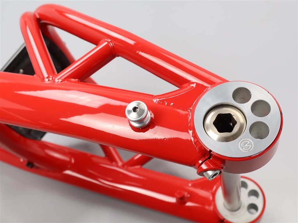 ! Monstar /S4 Moto Corse Kuromori tiger s Swing Arm kit rare / beautiful goods (D1201A14) 2002 year 