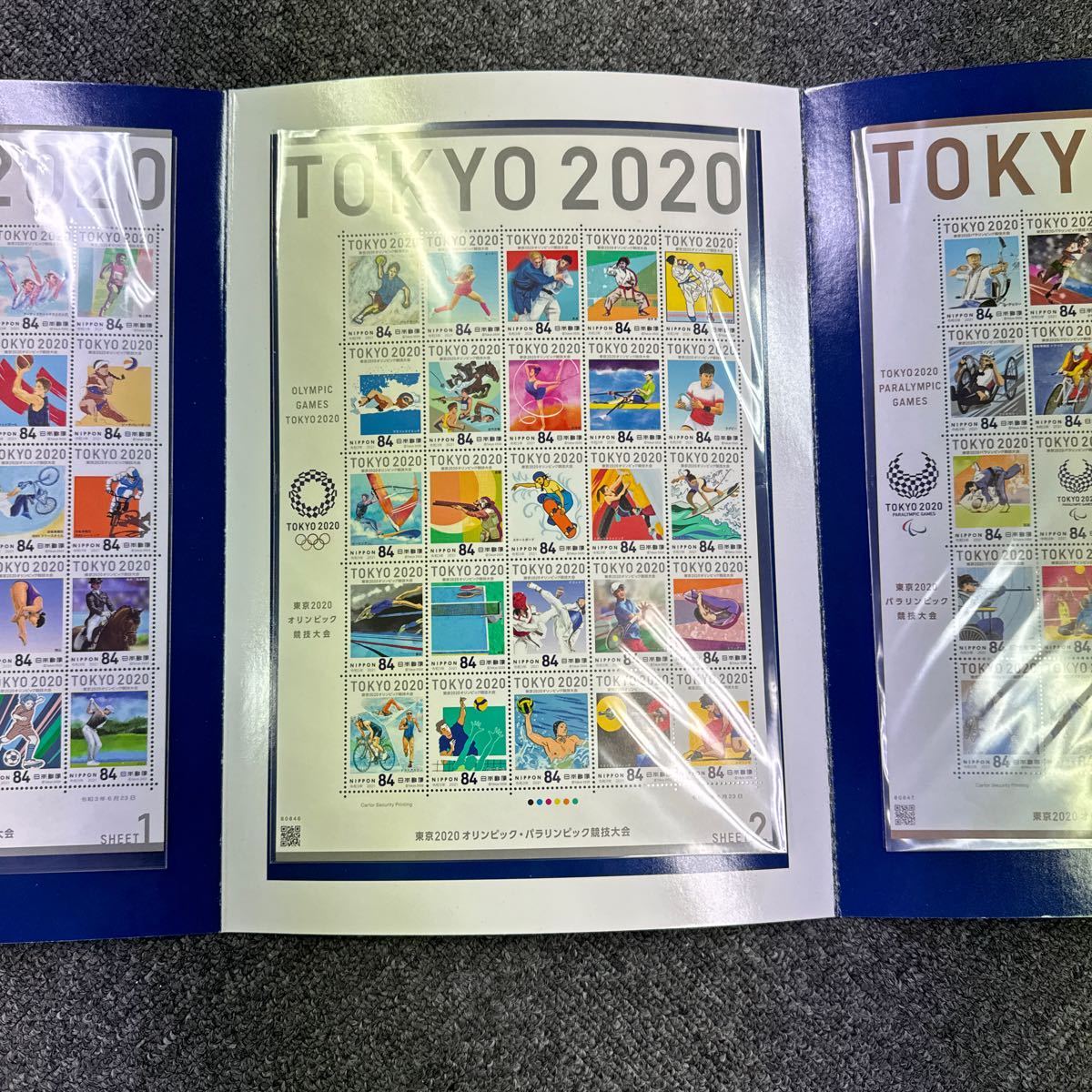 KS12 【未使用】 東京2020オリンピック パラリンピック競技大会 切手帳 Stamp Booklet 記念切手_画像7