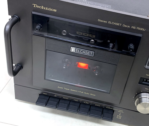 * beautiful operation OK*Technics RS-7500U L cassette deck Technics *