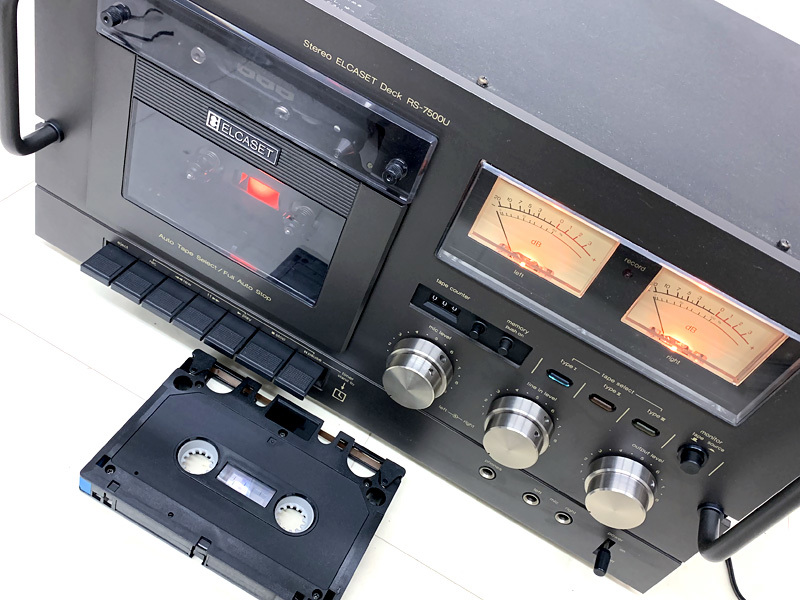 * beautiful operation OK*Technics RS-7500U L cassette deck Technics *