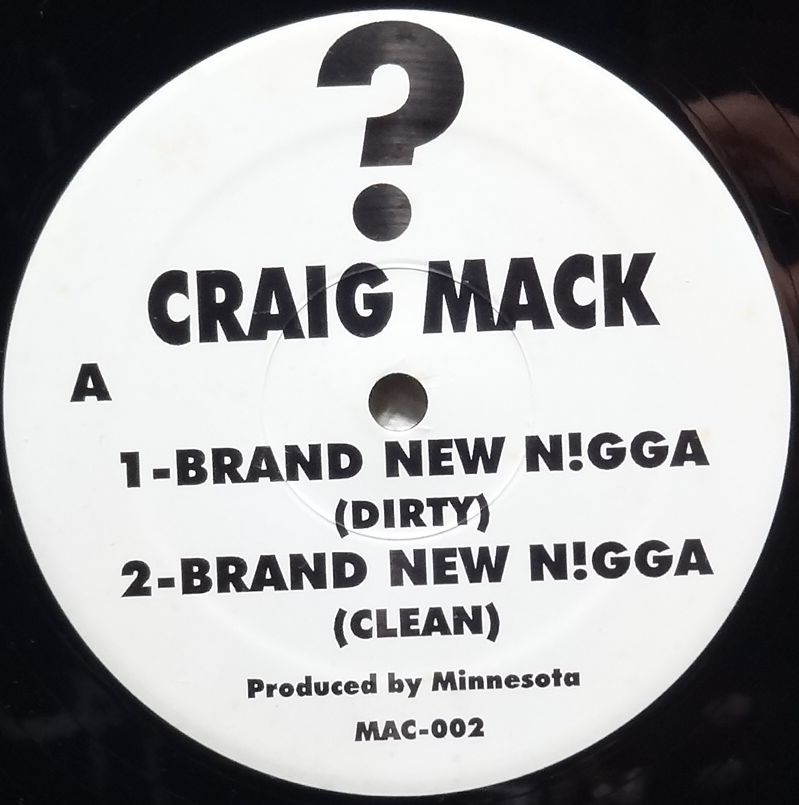 【Craig Mack “Brand New N!gga”】 [♪HZ]　(R5/12)_画像1