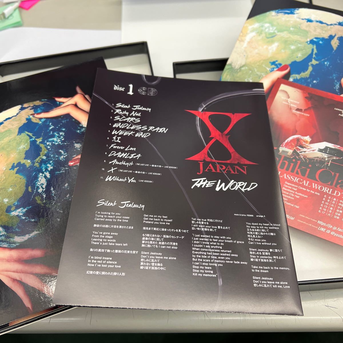 CD+DVD X JAPAN 全世界ベスト　WPZL-30826〜8 全体的に非常に綺麗な状態です、写真に写っているものが全てです、管理No.2073_画像6