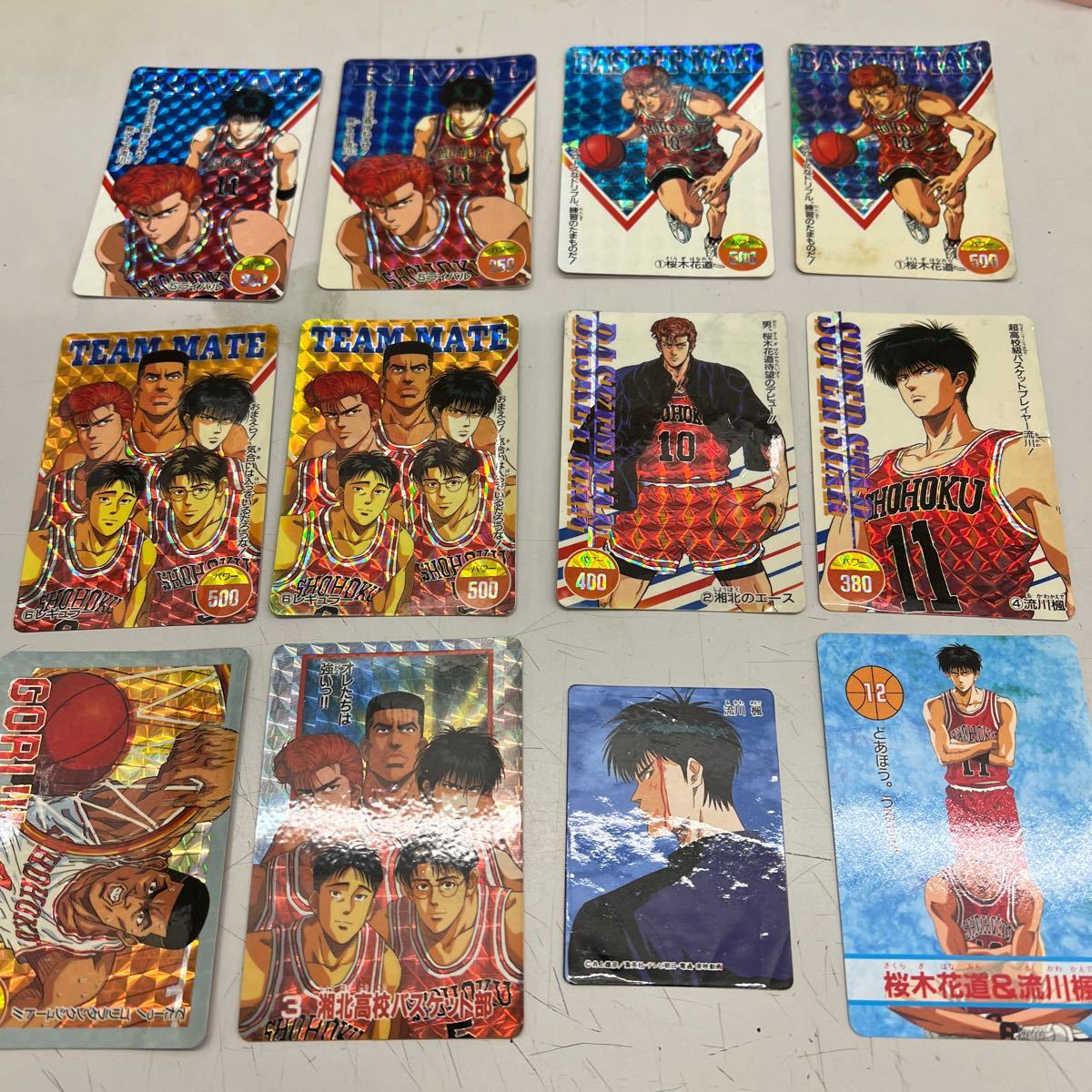1994年 ヒーローコレクションカード スラムダンク 初期版1箱フルセット スラムダンク 安西先生 セリフ スラムダンク1994年 アマダ