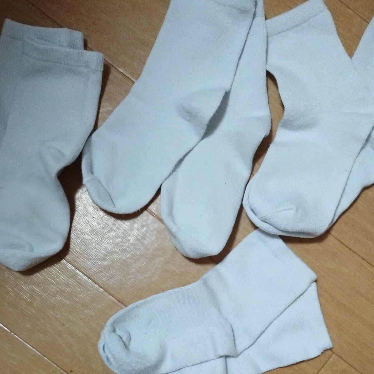 白の 靴下　４足セット