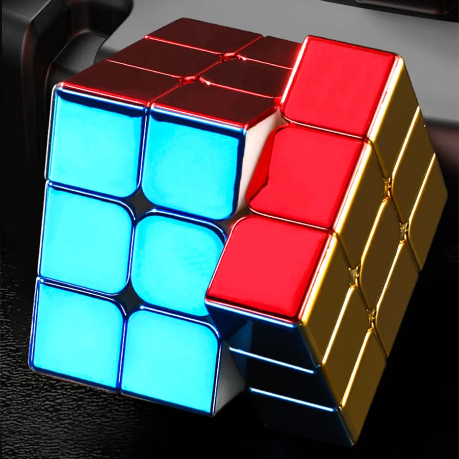 #1481#[MAGNETIC] Rubik's Cube magnetism Cube 3x3 child oriented professional Speed Cube . equiped magnetism puzzle 