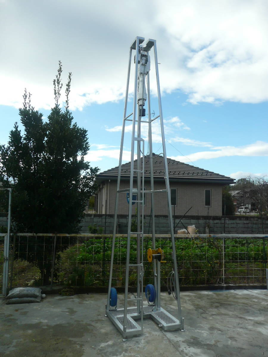 Yahoo!オークション - 井戸掘り機 小型ボーリングマシン 井戸掘 Yahoo!オークション - 井戸掘り機 小型ボーリングマシン 井戸掘