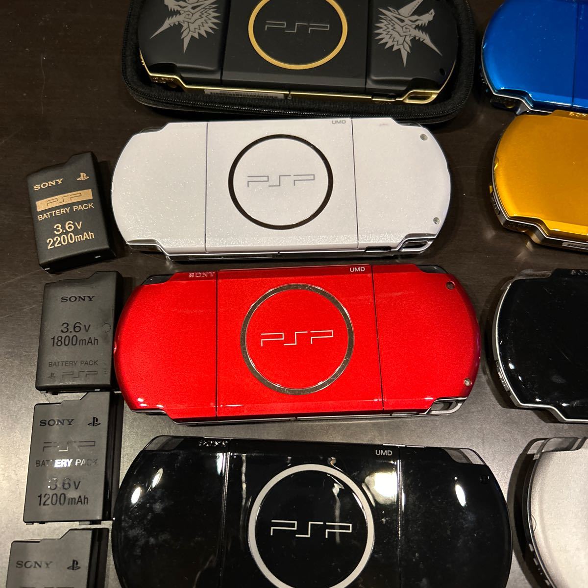 SONY PSP PSP3000 モンハン　　グランツーリスモ　　レアカラー　美品_画像7