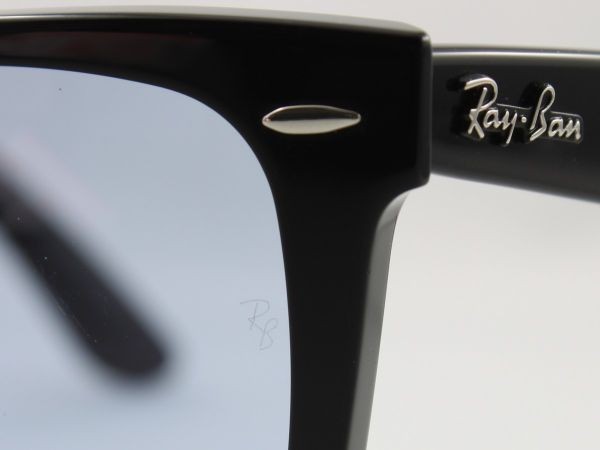 ケース茶 Ray-Ban レイバン RB2140F-901/64 52 サングラス WAYFARER ウェイファーラー クリスタルブルーグレー グランメゾン東京 同型同色_画像8