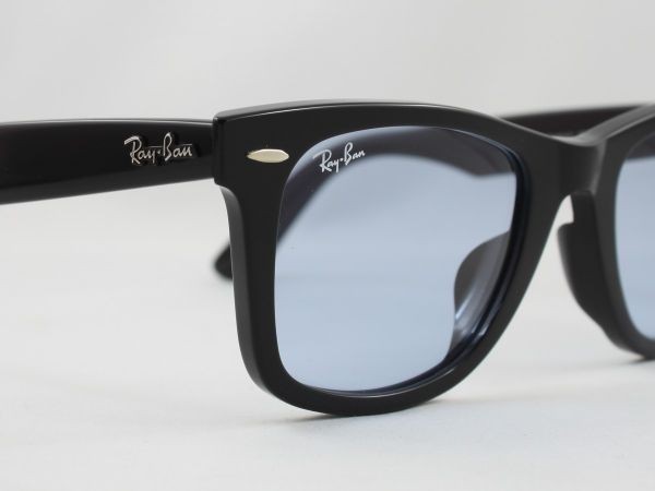 ケース茶 Ray-Ban レイバン RB2140F-901/64 52 サングラス WAYFARER ウェイファーラー クリスタルブルーグレー グランメゾン東京 同型同色_画像7