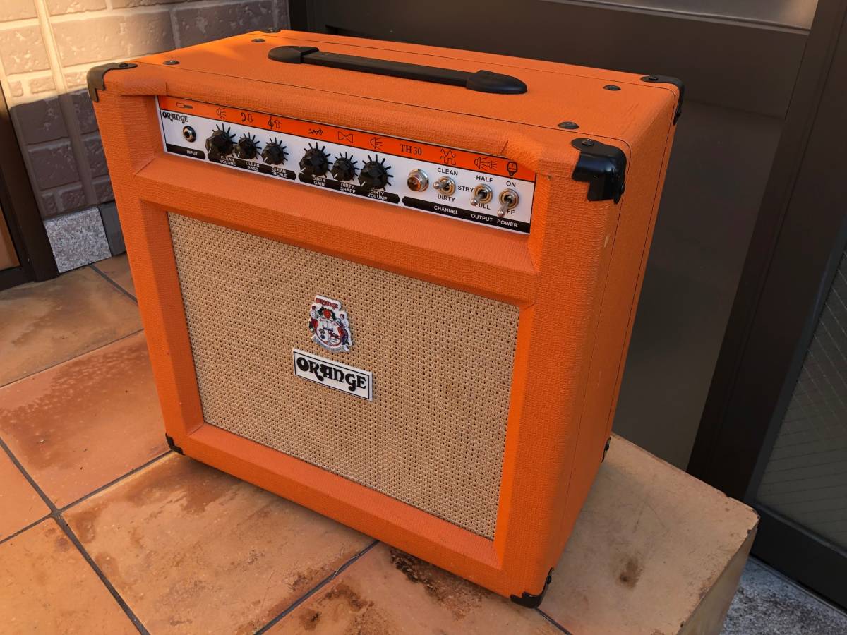 ORANGE AMP TH30C 7/15/30WATTS Rms オレンジアンプ　_画像6